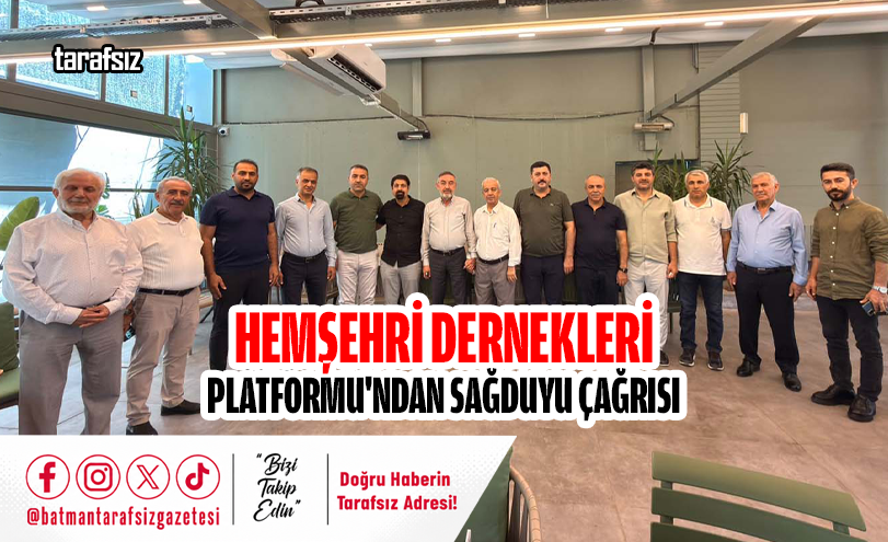 Hemşehri Dernekleri Platformu’ndan Sağduyu Çağrısı
