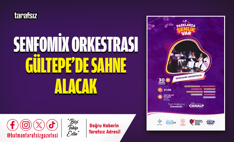 Senfomix Orkestrası Gültepe’de Sahne Alacak