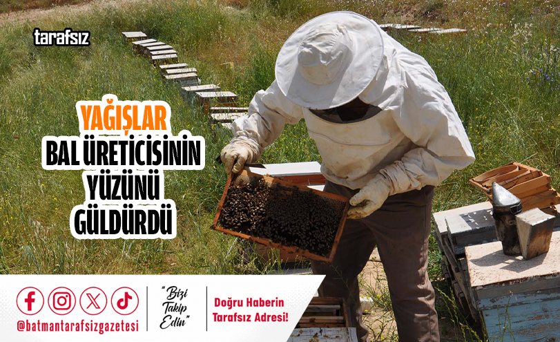 Yağışlar Bal Üreticisinin Yüzünü Güldürdü