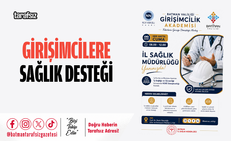 Girişimcilere Sağlık Desteği