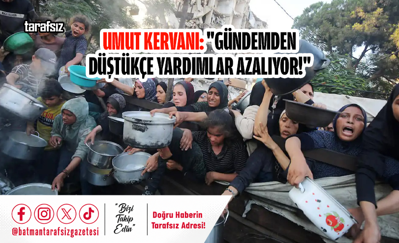 Umut Kervanı: “Gündemden Düştükçe Yardımlar Azalıyor!”