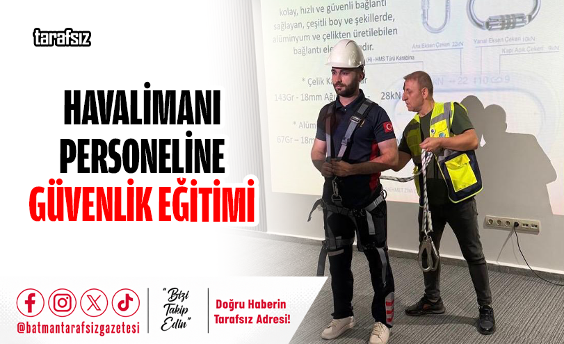 Havalimanı Personeline Güvenlik Eğitimi
