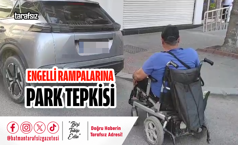 Engelli Rampalarına Park Tepkisi