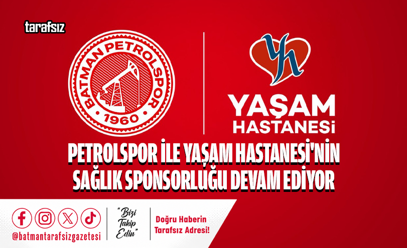 Petrolspor ile Yaşam Hastanesi’nin Sağlık Sponsorluğu Devam Ediyor
