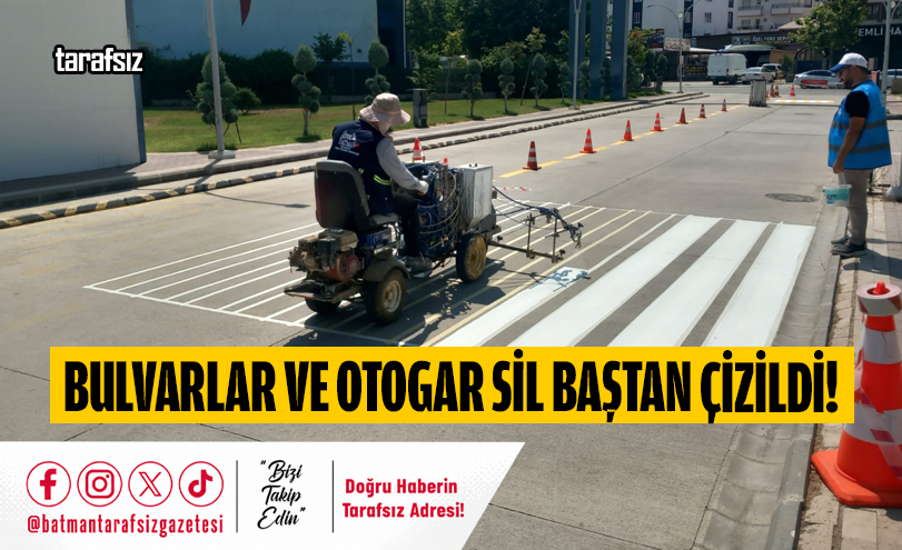 Bulvarlar ve Otogar Sil Baştan Çizildi!