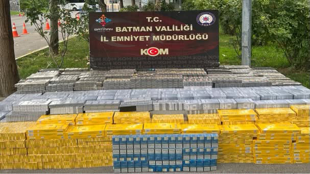 18 Bin 910 Paket Kaçak Sigara Ele Geçirildi