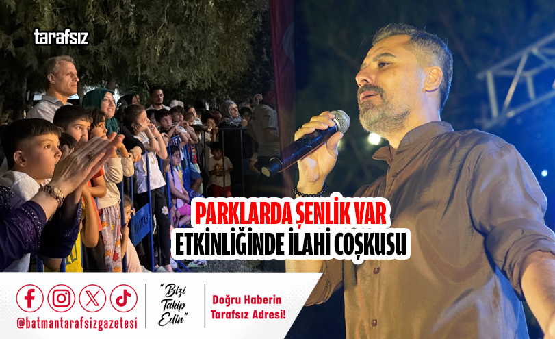 Parklarda Şenlik Var Etkinliğinde İlahi Coşkusu