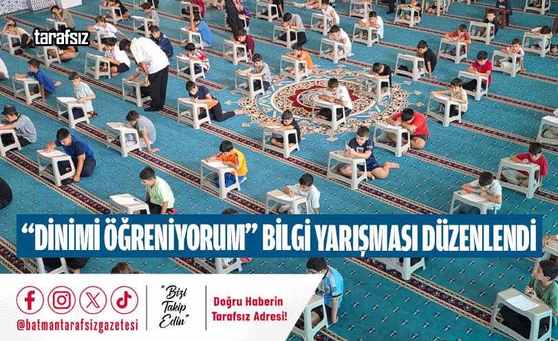“Dinimi Öğreniyorum” Bilgi Yarışması Düzenlendi
