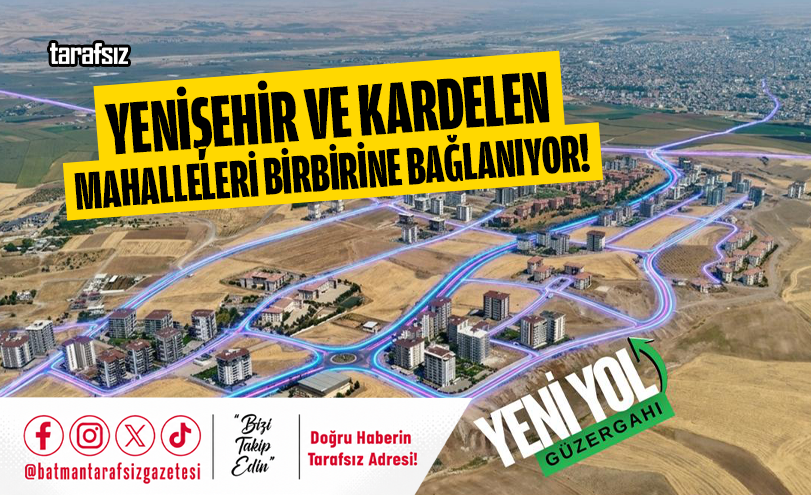 Yenişehir Ve Kardelen Mahalleleri Birbirine Bağlanıyor!