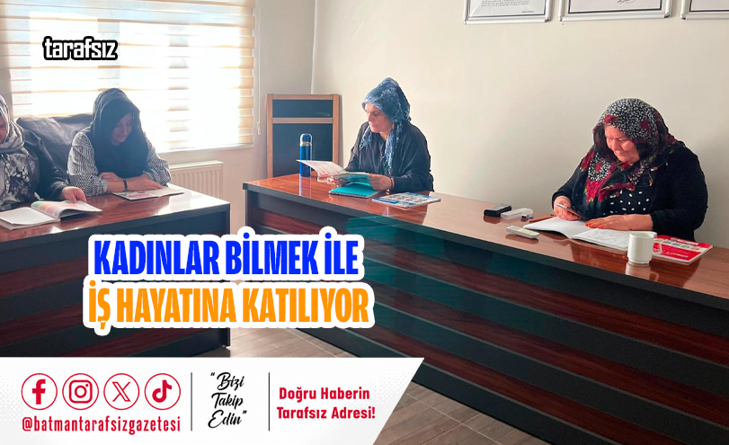 Kadınlar BİLMEK ile İş Hayatına Katılıyor