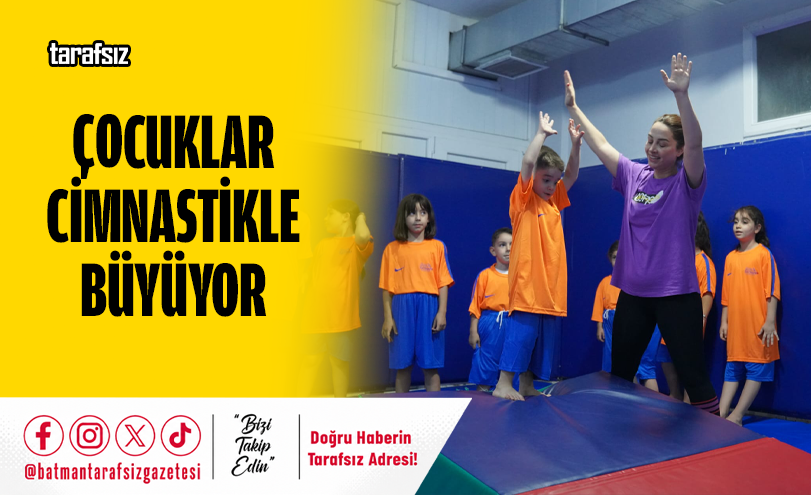 Çocuklar Cimnastikle Büyüyor
