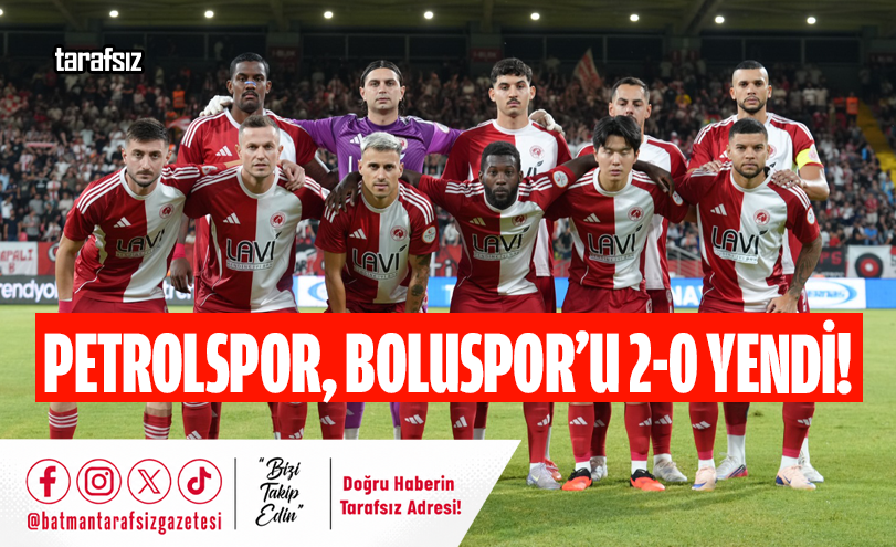 Petrolspor, Boluspor’u 2-0 Yendi!