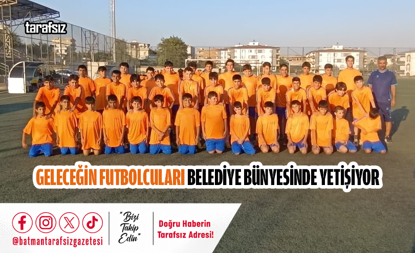 Geleceğin Futbolcuları Belediye Bünyesinde Yetişiyor