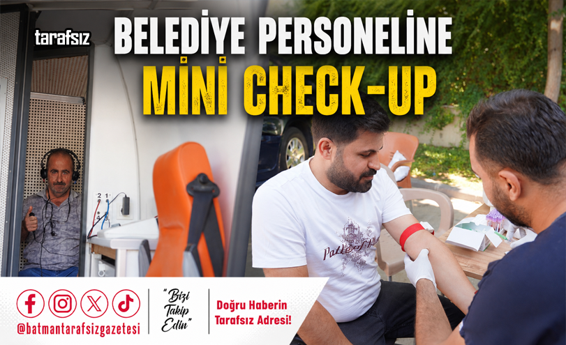 Belediye Personeline Mini Check-Up