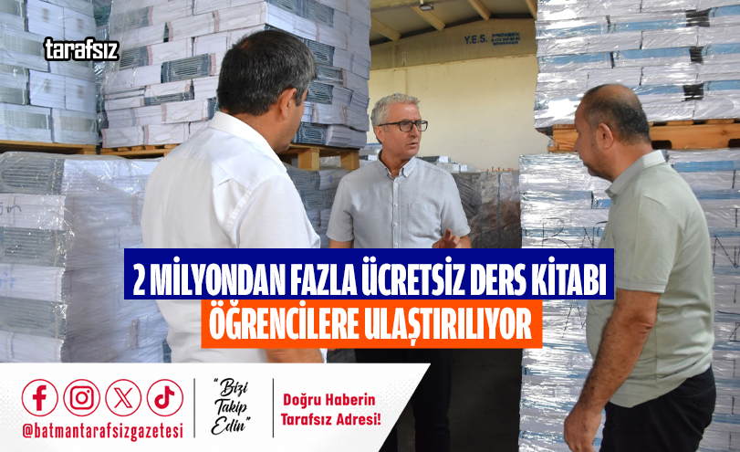 2 Milyondan Fazla Ücretsiz Ders Kitabı Öğrencilere Ulaştırılıyor