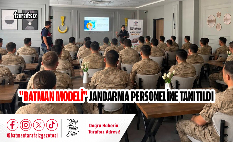 “Batman Modeli” Jandarma Personeline Tanıtıldı