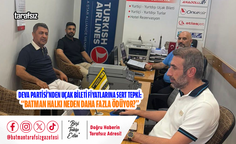 DEVA Partisi’nden Uçak Bileti Fiyatlarına Sert Tepki