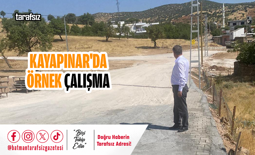 KAYAPINAR’DA ÖRNEK ÇALIŞMA