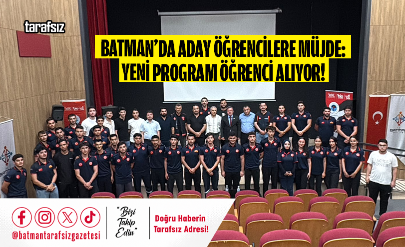 Batman’da Aday Öğrencilere Müjde: Yeni Program Öğrenci Alıyor!