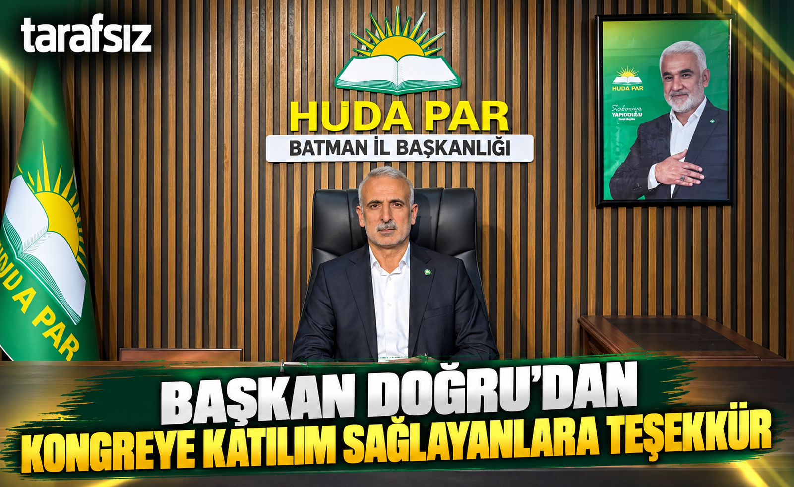 BAŞKAN DOĞRU’DAN KONGREYE KATILIM SAĞLAYANLARA TEŞEKKÜR