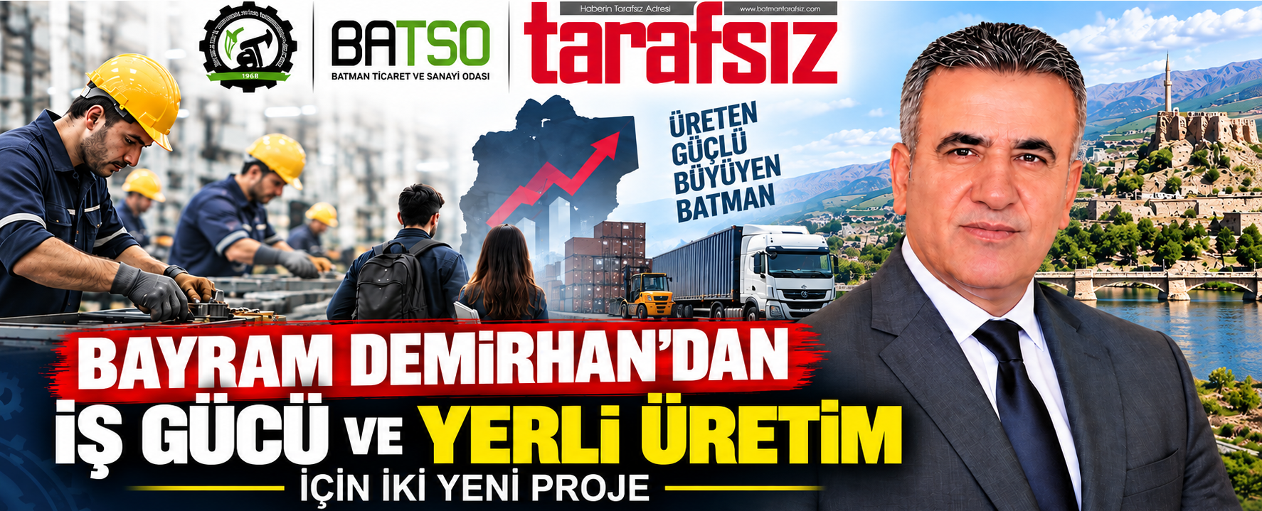 BAYRAM DEMİRHAN’DAN İŞ GÜCÜ VE YERLİ ÜRETİM İÇİN İKİ YENİ PROJE