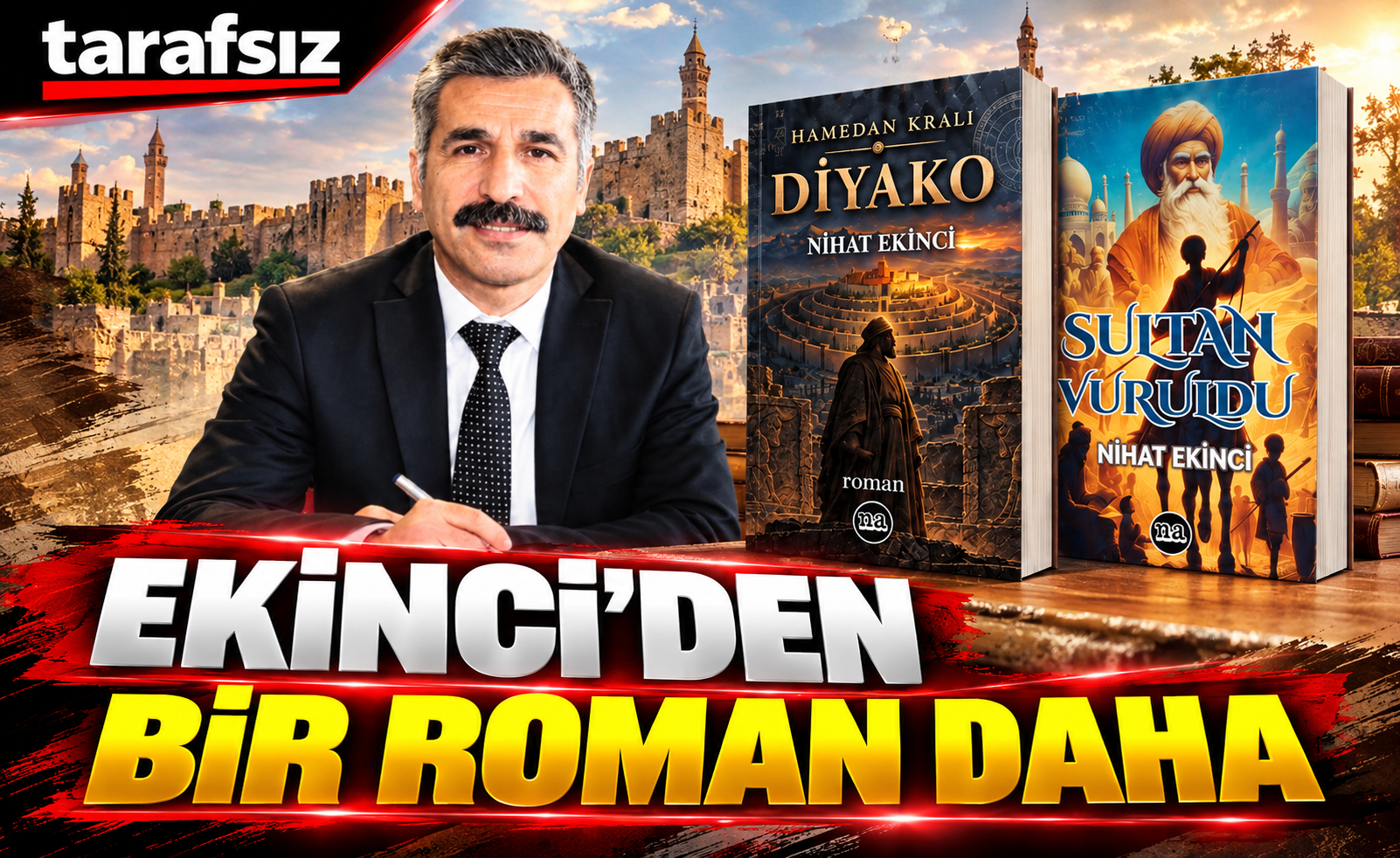 EKİNCİ’DEN BİR ROMAN DAHA