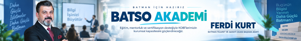 Ferdi Kurt - Batman Ticaret ve Sanayi Odası Başkan Adayı