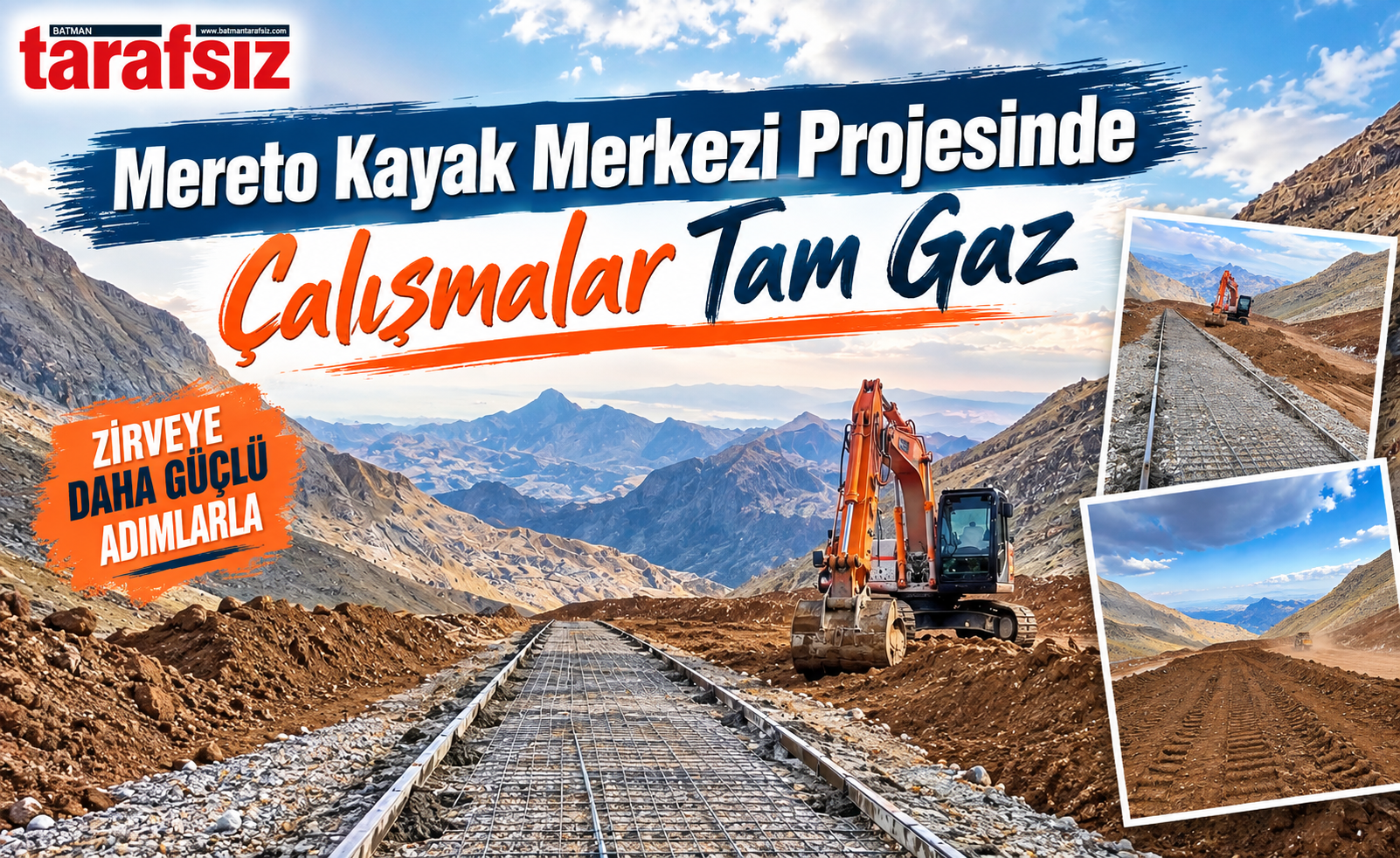 Mereto Kayak Merkezi Projesinde Çalışmalar Tam Gaz