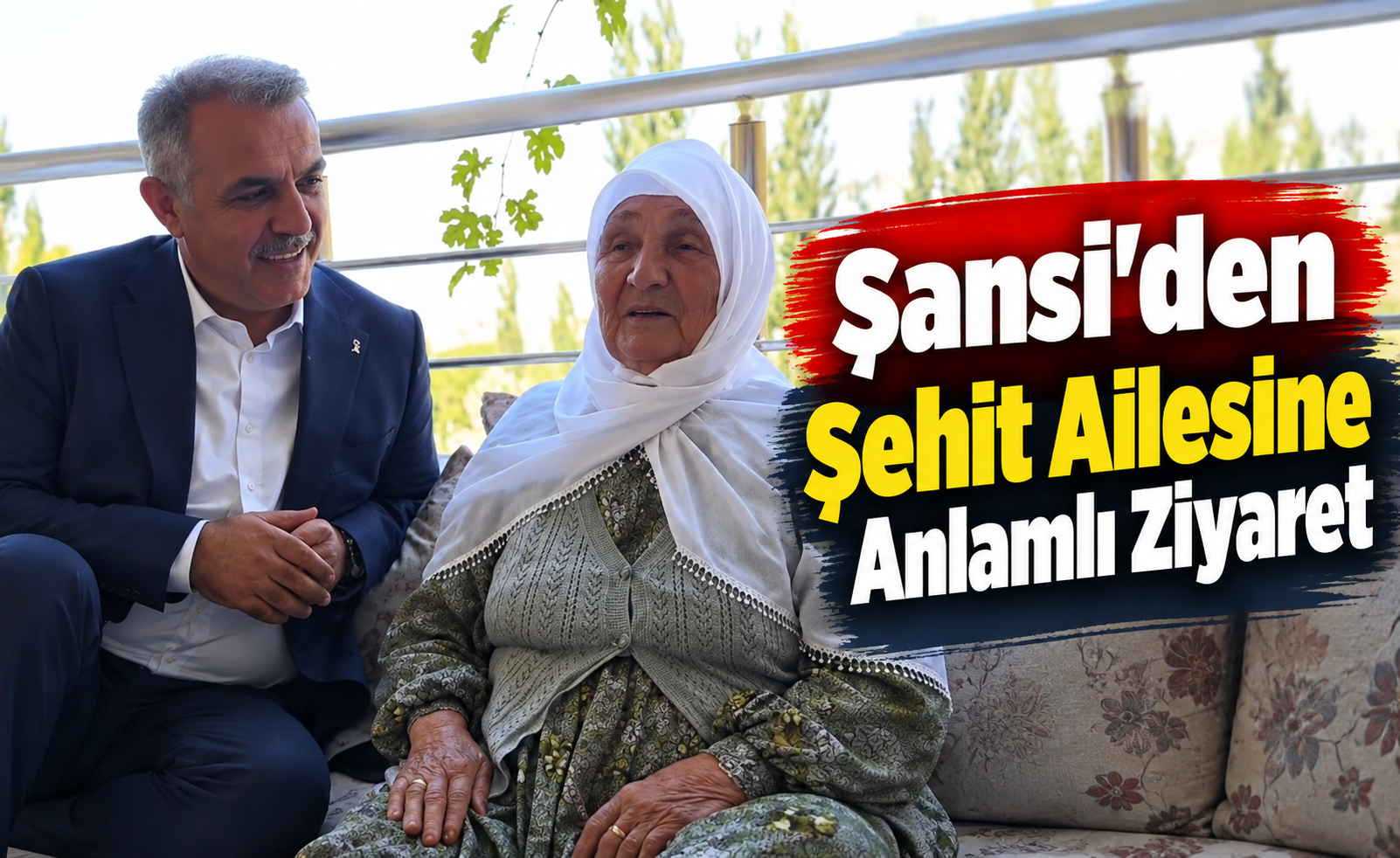 Şansi’den Şehit Ailesine Anlamlı Ziyaret