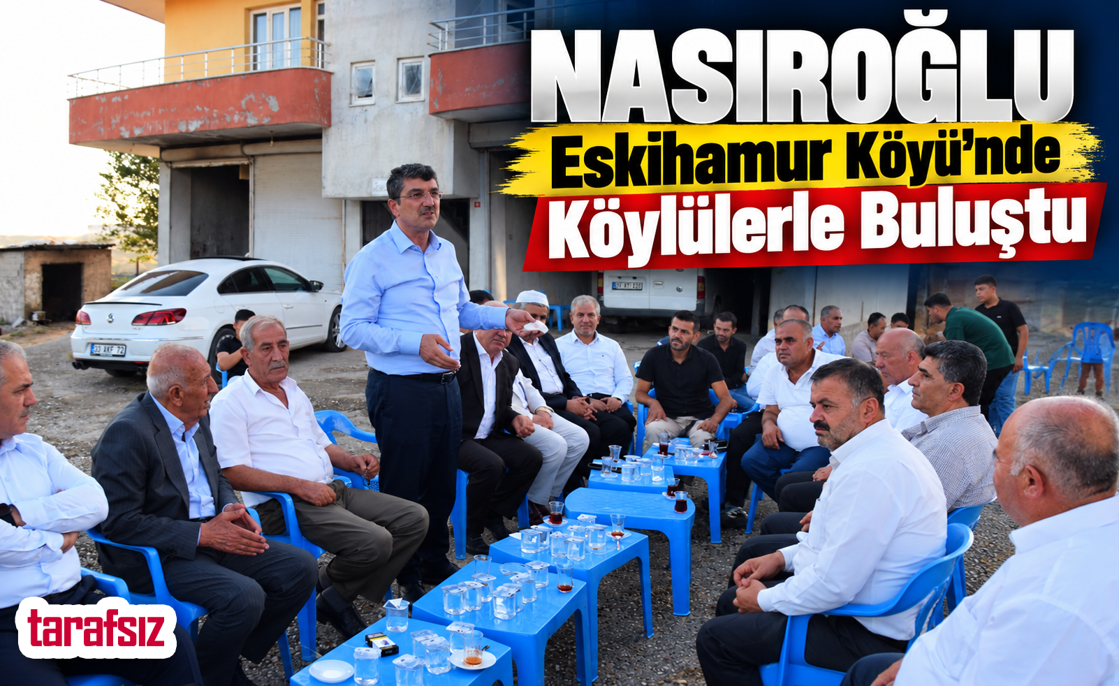Nasıroğlu Eskihamur Köyü’nde Köylülerle Buluştu