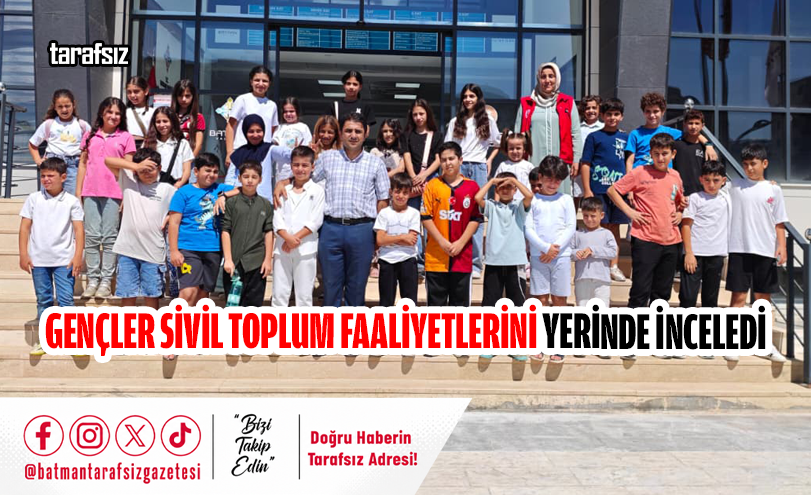 Gençler Sivil Toplum Faaliyetlerini Yerinde İnceledi