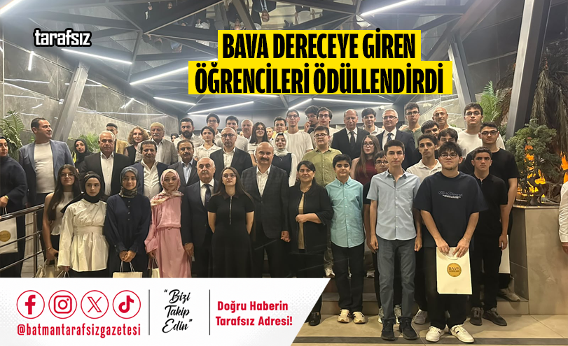 BAVA Dereceye Giren Öğrencileri Ödüllendirdi