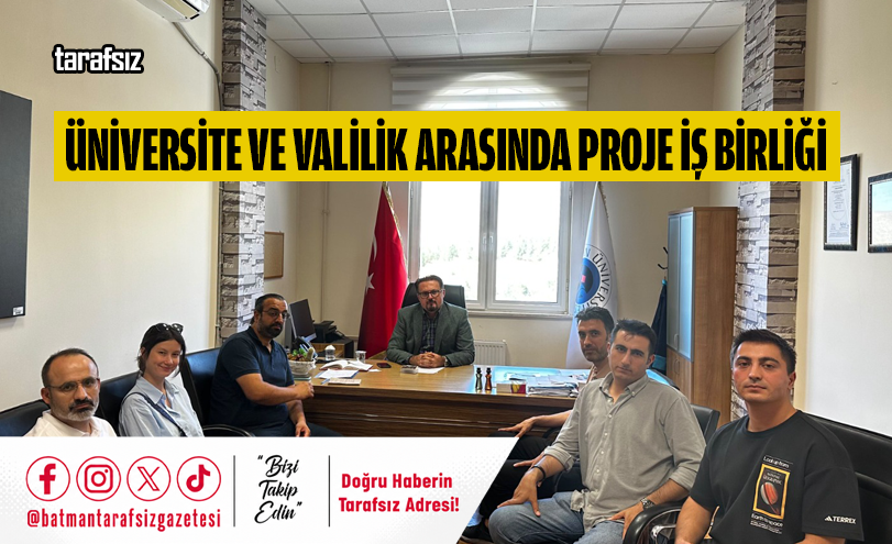 Üniversite ve Valilik Arasında Proje İş Birliği