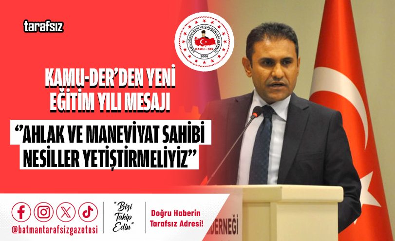 Kamu-Der’den Yeni Eğitim Yılı Mesajı