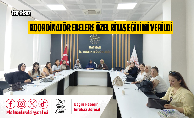Koordinatör Ebelere Özel RİTAS Eğitimi Verildi