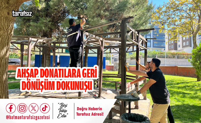 Ahşap Donatılara Geri Dönüşüm Dokunuşu