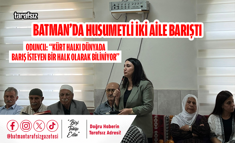 Batman’da Husumetli İki Aile Barıştı