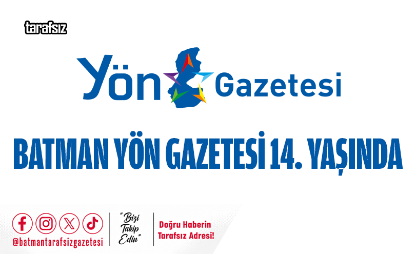 Batman Yön Gazetesi 14. Yaşında