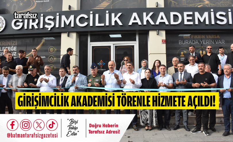 Girişimcilik Akademisi Törenle Hizmete Açıldı!